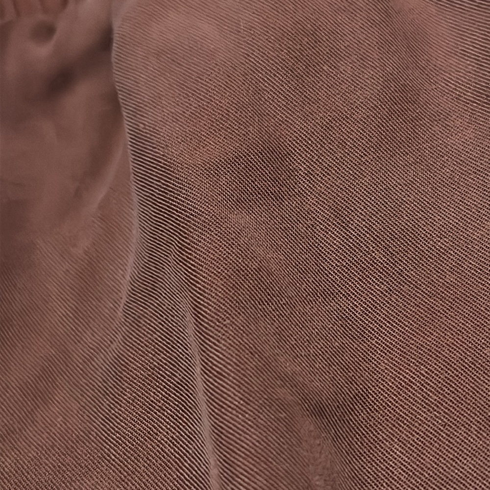 Universal Thread Lyocell Pull On Shorts-Sz M-Rusty Brick Color-Pockets-EUC - Picture 6 of 13